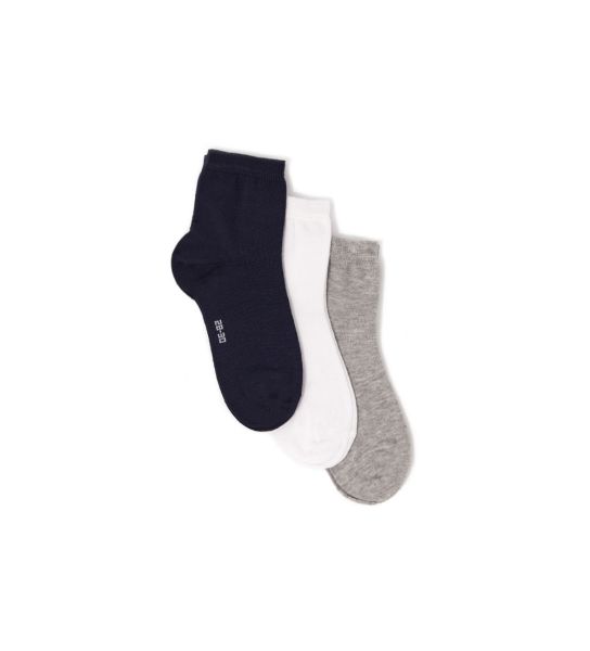 TRI-PACK SHORT SOCKS