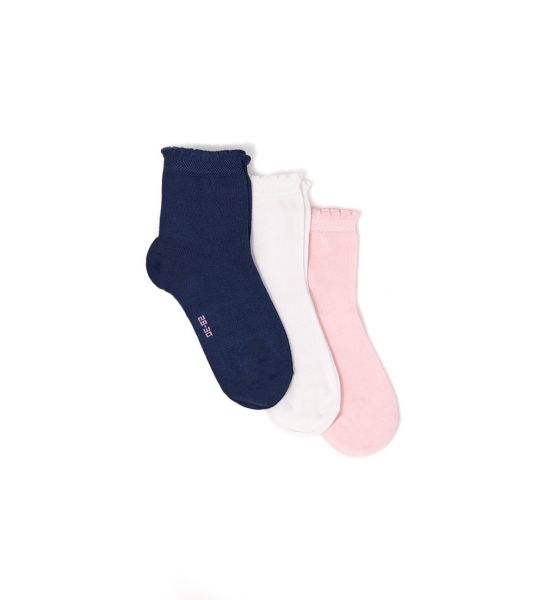 TRI-PACK SHORT SOCKS