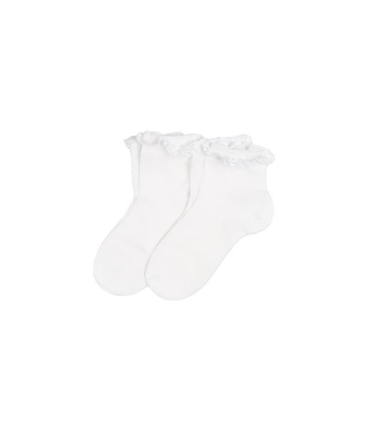 BI-PACK SOCKS WITH LACE