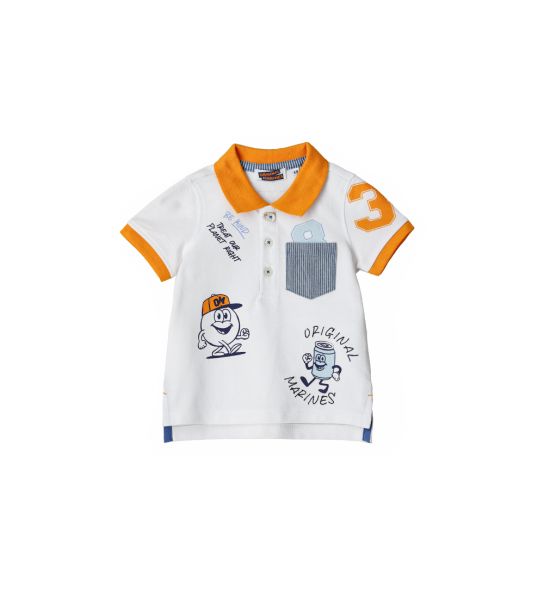 SHORT SLEEVED POLO SHIRT