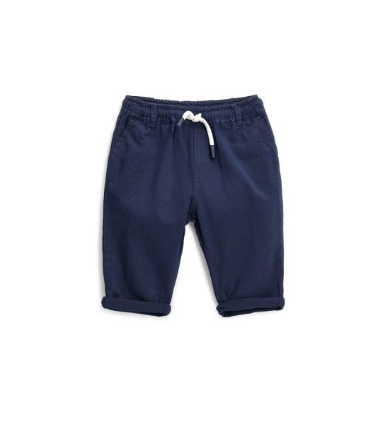 LINEN-COTTON TROUSERS