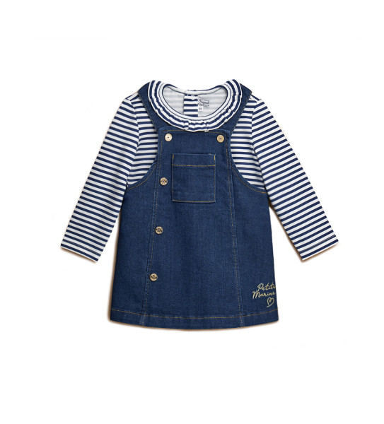 SET OF OVERALLS