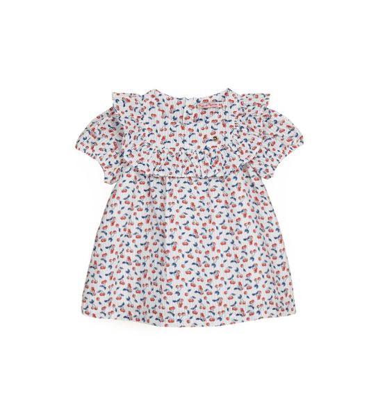 DRESS WITH RUFFLES