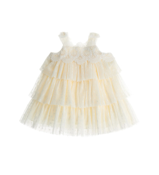 RUFFLED DRESS