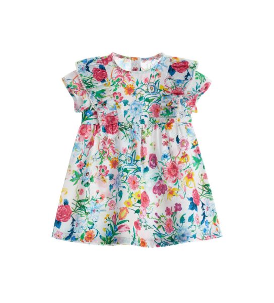 DRESS WITH RUFFLES