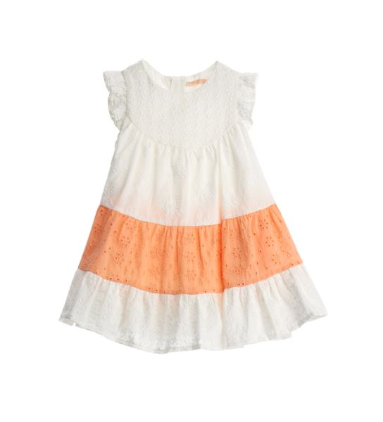 DRESS WITH INSERTS