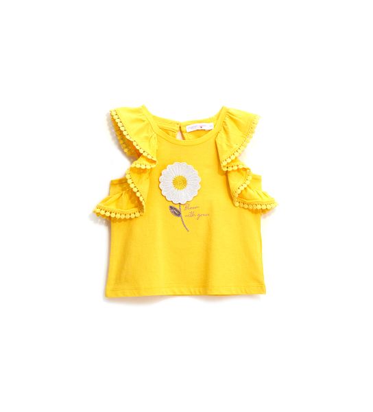 TANK TOP WITH RUFFLES