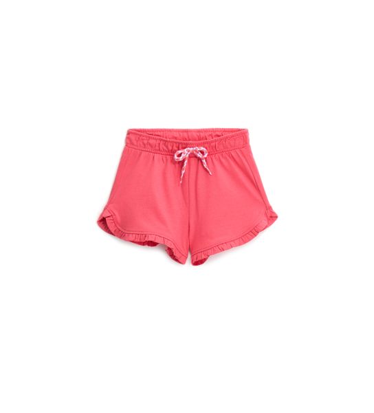 COTTON BERMUDA SHORTS
