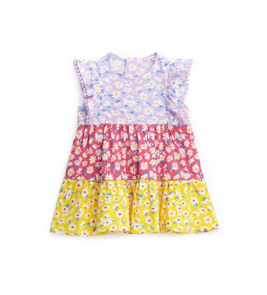 DRESS WITH RUFFLES