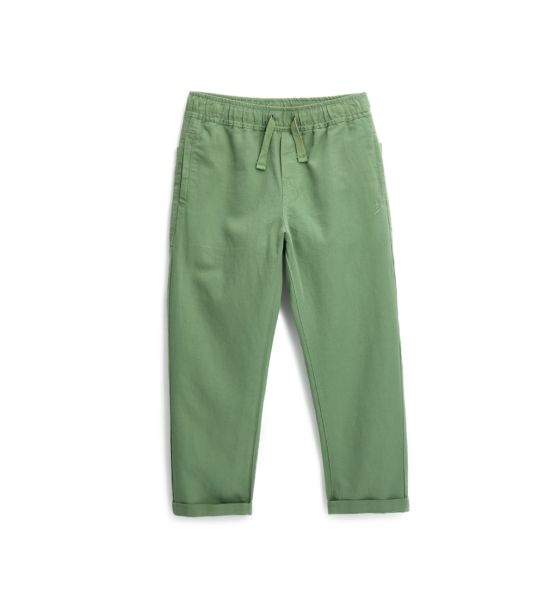 LINEN-COTTON TROUSERS