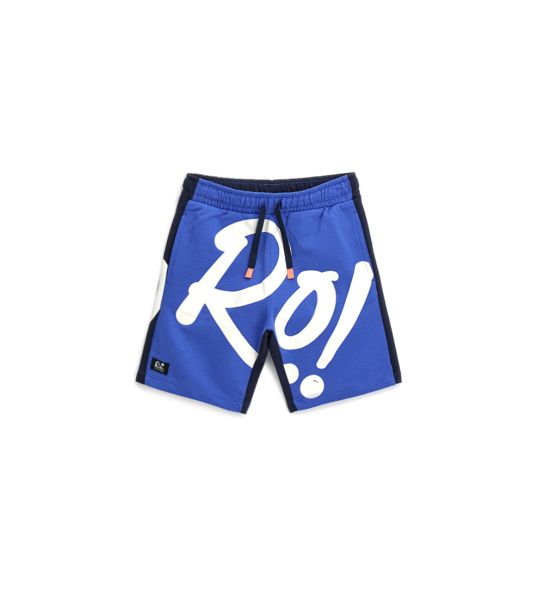 TWO-TONE BERMUDA SHORTS