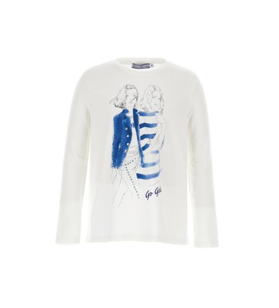 T-SHIRT WITH GLITTER