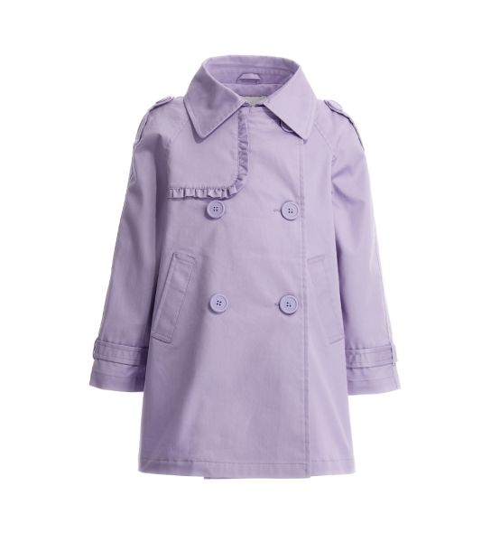DOUBLE-BREASTED TRENCH COAT
