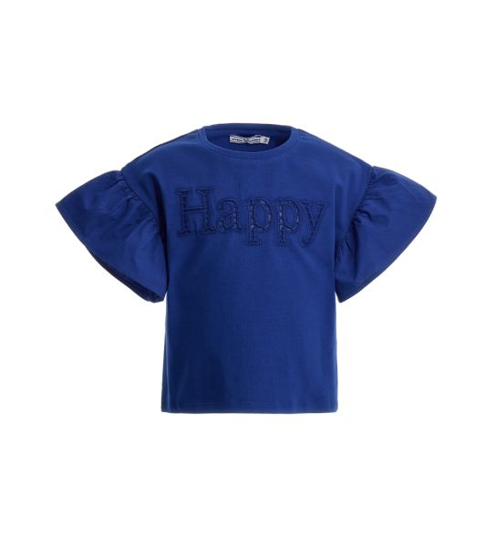 T-SHIRT WITH TULLE