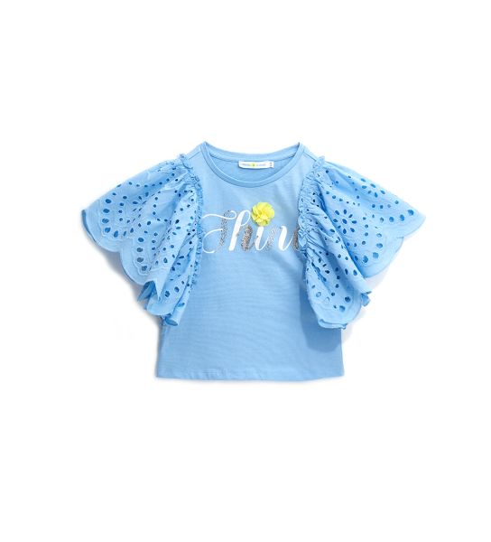 T-SHIRT WITH EMBROIDERY