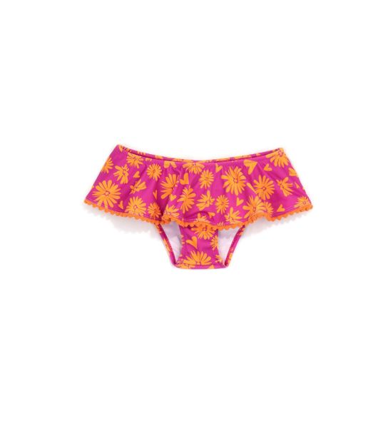 SWIMMING SLIP WITH RUFFLES