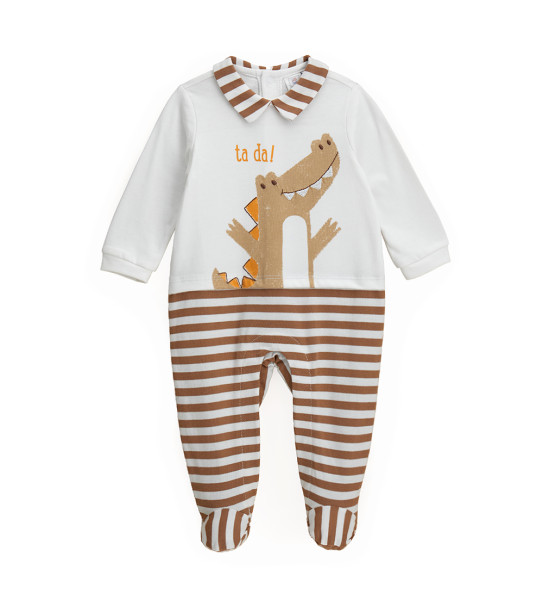 ROMPER WITH EMBROIDERY