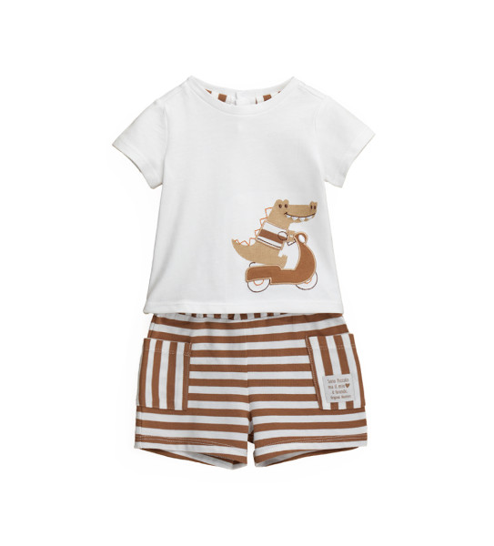 T-SHIRT AND BERMUDA SET