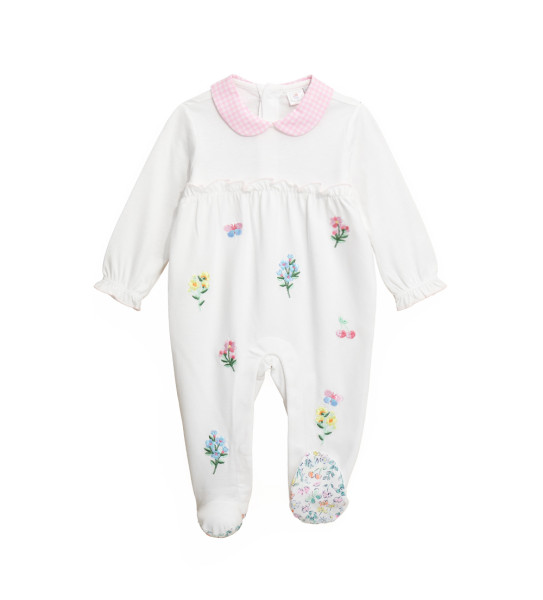 ROMPER WITH EMBROIDERY