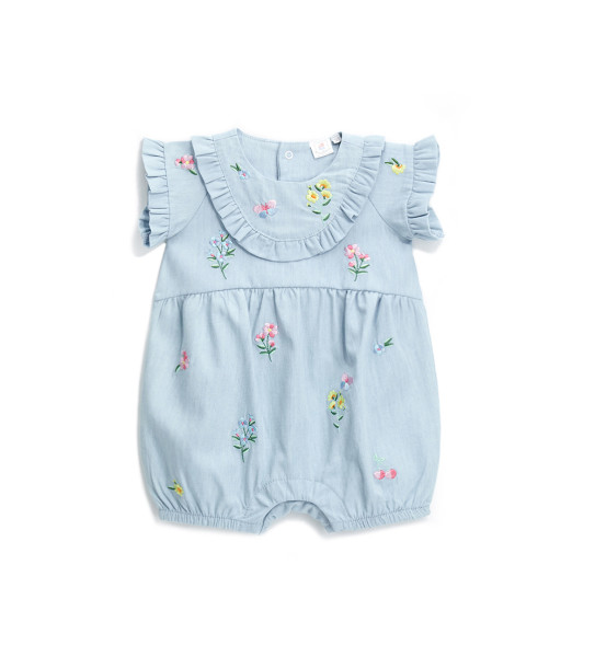 DENIM ROMPER