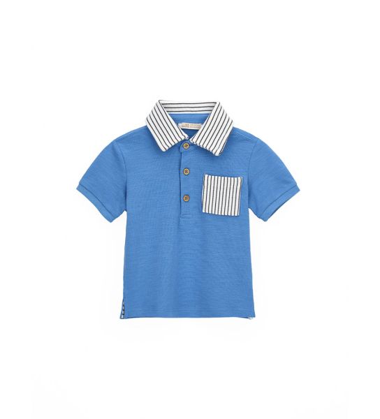 T-SHIRT WITH BUTTONS