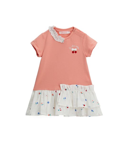 DRESS WITH RUFFLES