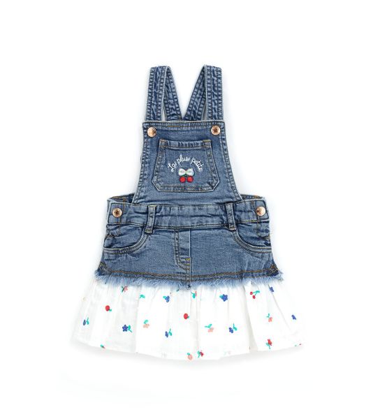 JEANS SKIRT OVERALLS