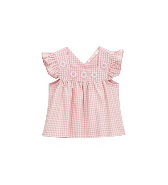 TANK TOP WITH RUFFLES