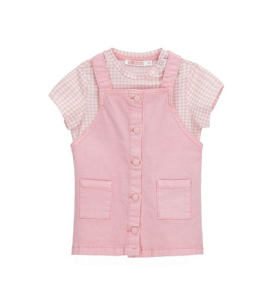 T-SHIRT AND OVERALLS SET