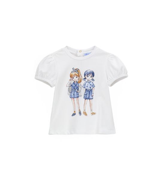 PUFF SLEEVE T-SHIRT