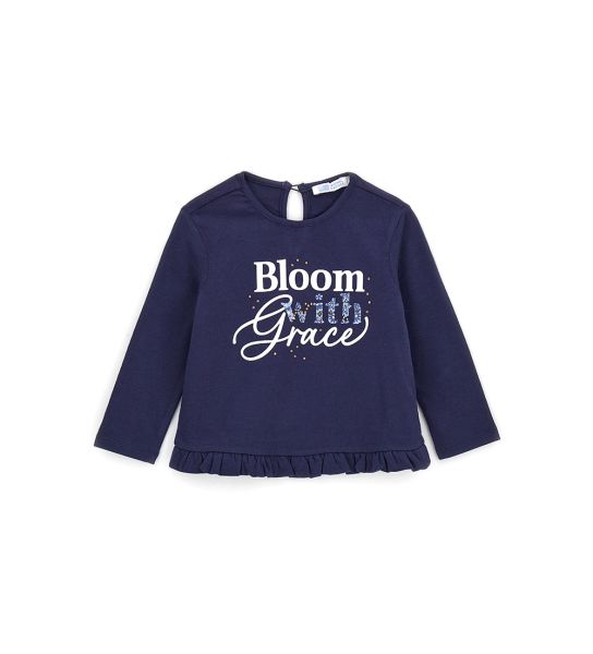 T-SHIRT WITH RUFFLES