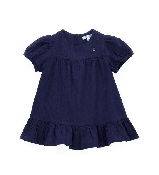 DRESS WITH RUFFLE