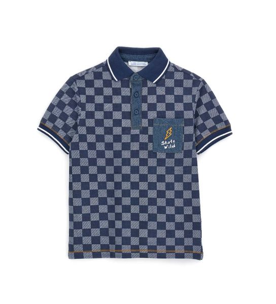 CHECKED POLO