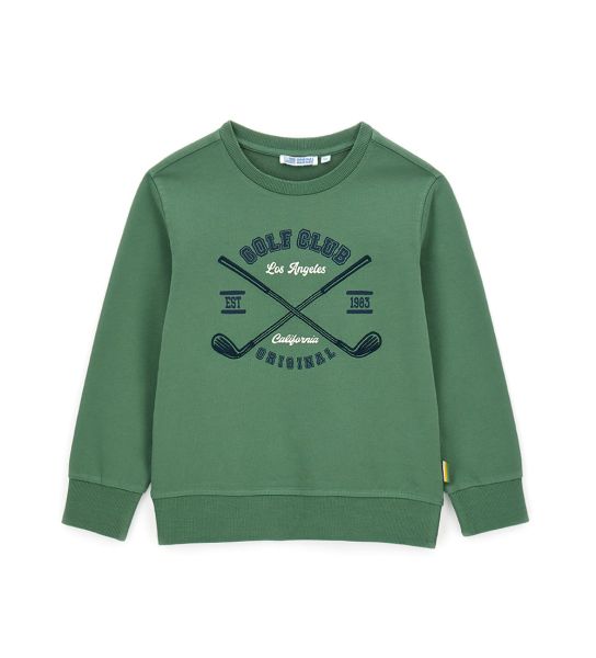 SWEATSHIRT WITH EMBROIDERY