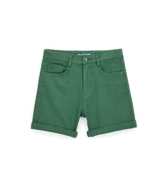 TWILL BERMUDA SHORTS