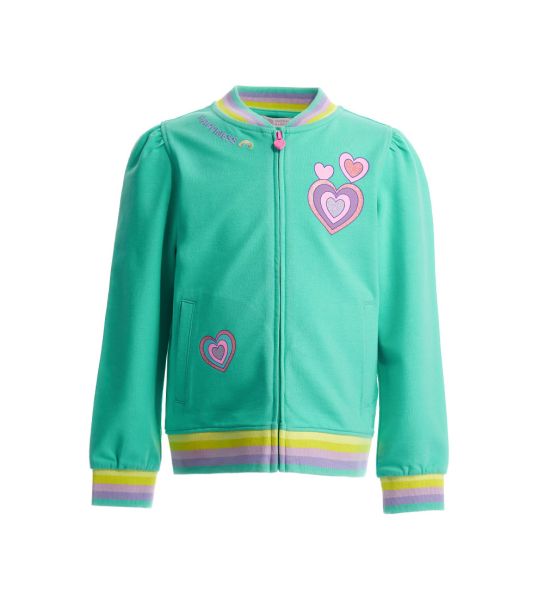 BOMBER WITH CONTRAST SLEEVES