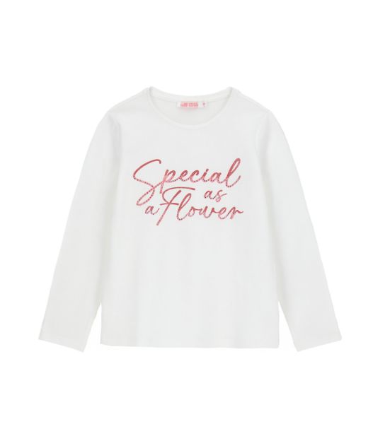 T-SHIRT WITH RHINESTONE