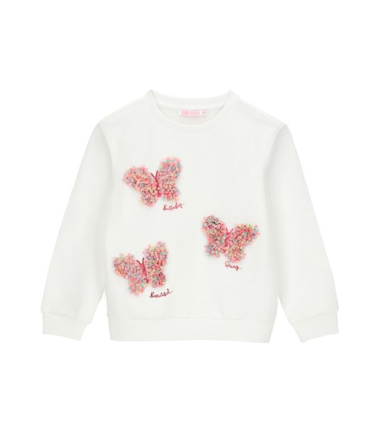 SWEATSHIRT WITH BUTTERFLIES