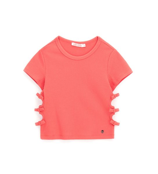 T-SHIRT WITH BOWS
