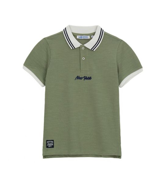 POLO WITH EMBROIDERY