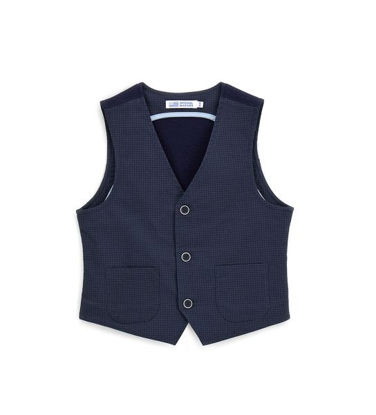 LINEN-COTTON VEST