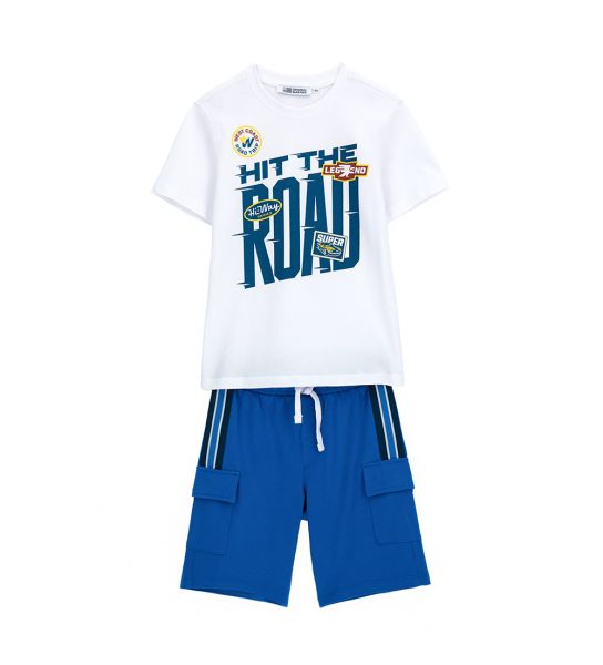 T-SHIRT AND BERMUDA SHORTS SET