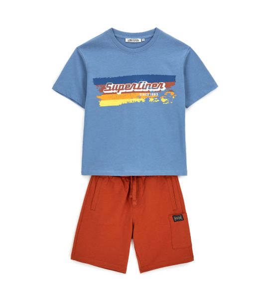 T-SHIRT AND BERMUDA SHORTS SET