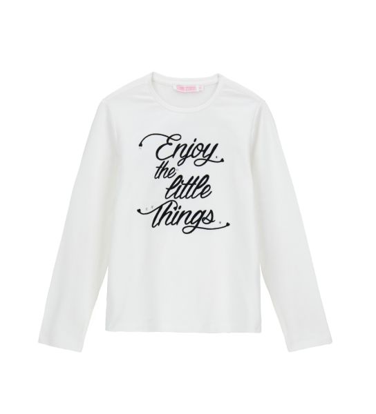 T-SHIRT WITH EMBROIDERY