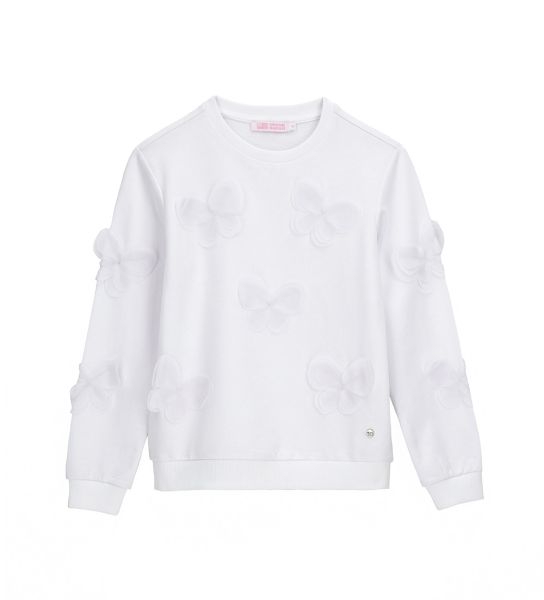 SWEATSHIRT WITH BUTTERFLIES