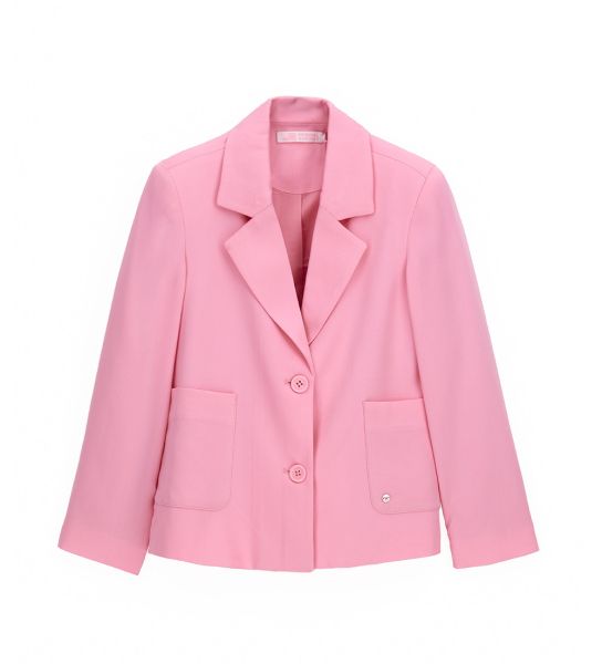 JACKET WITH REVERS COLLAR