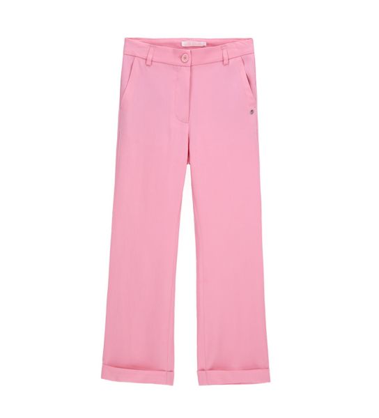 TROUSERS WITH TURN-UP
