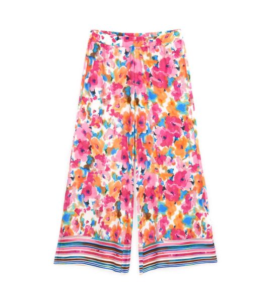 FLORAL PANTS