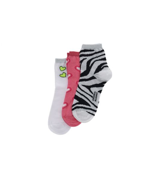 TRI-PACK OF SHORT SOCKS