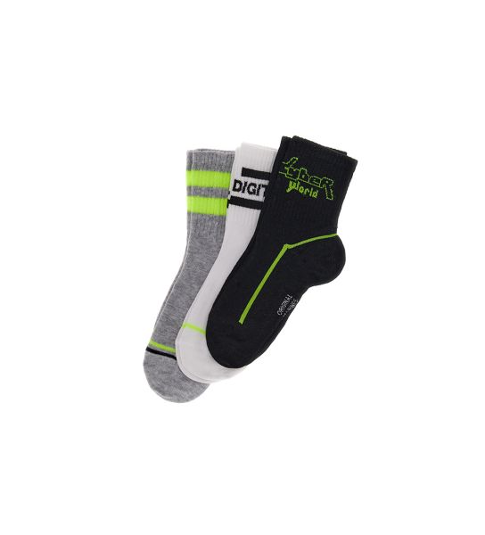 TRI-PACK SHORT SOCKS